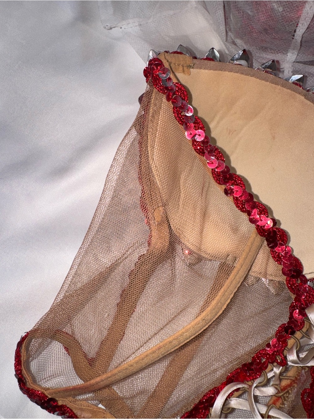 Amekana- Akoi red corset dress set - Picture 4 of 6